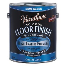 Varathane Floor , Water Based, Crystal Clear, Semi-Gloss, 1 gal 230131 Varathane