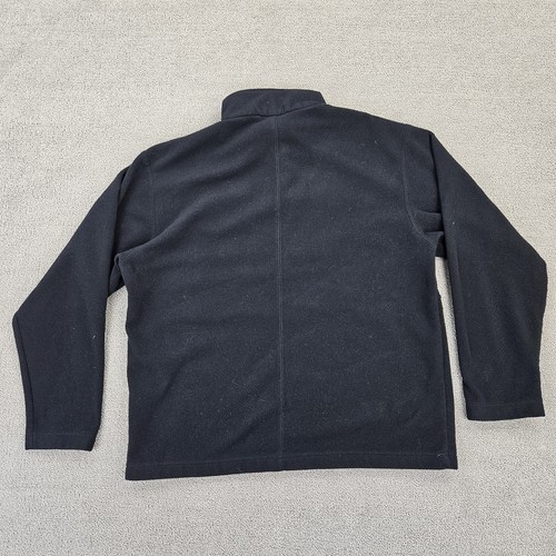 Patagonia Synchilla Jacket Mens Size Medium Black Full Zip With Shutterfly Logo - Picture 6 of 12
