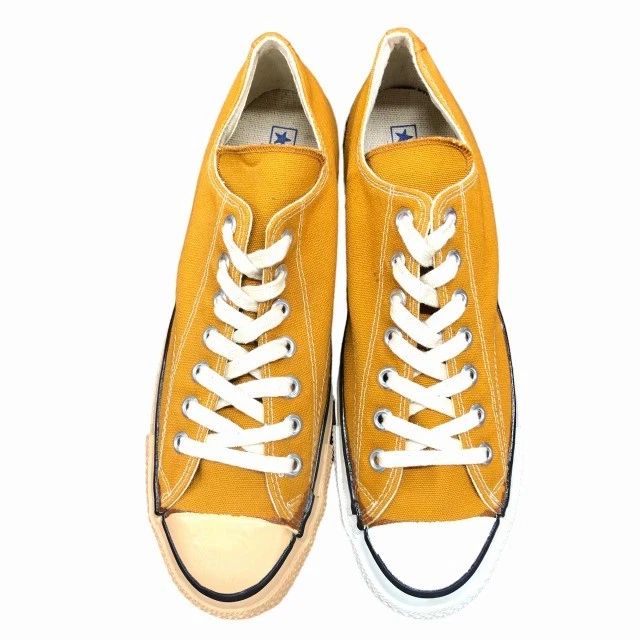 Vintage 1970's Converse Chuck Taylor Lo Sneakers Size 10 Gold Deadstock - Image 2 of 4