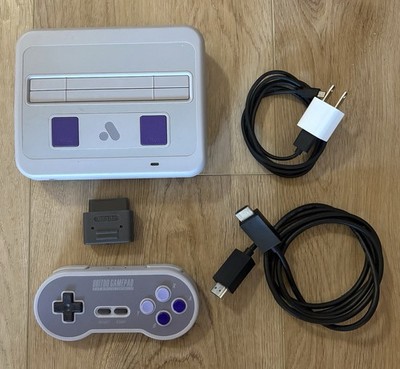 Analogue Super Nt + コントローラ Analogue Super NT SNES USA used EXCELLENT COND w/ power and