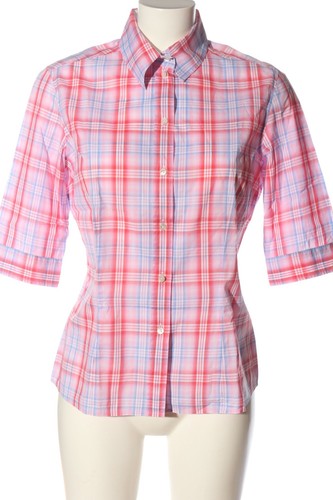 VAN LAACK Camisa de leñador Mujeres Talla EU 38 rojo-azul look casual - Imagen 1 de 5