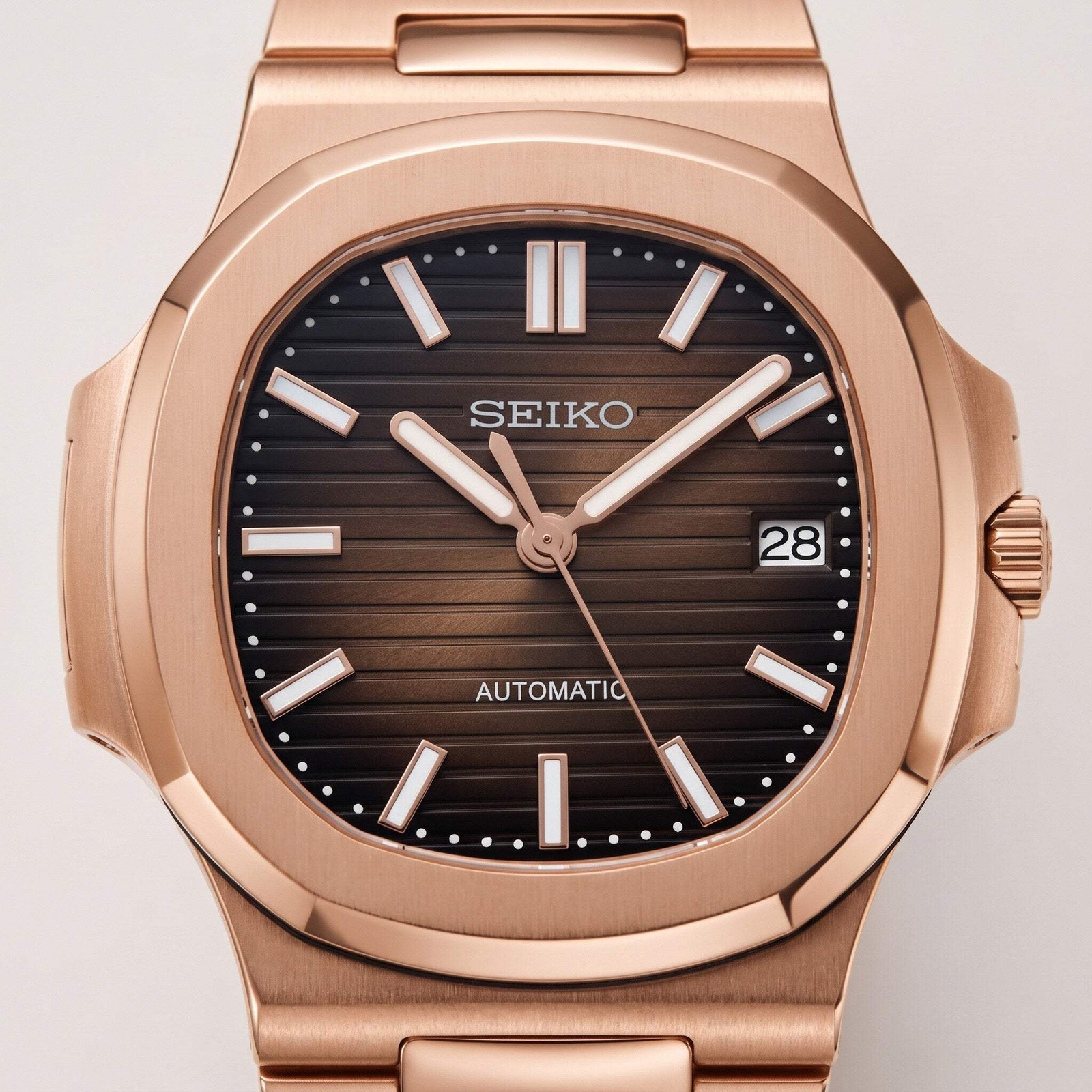 Orologio Naut Mod Oro Rosa Automatico 41mm foto 4