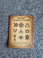 Witchcraft Grimoire Book Shadows Moon Phases Herbal Spells Gothic Dark