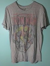 The Invinsible IronMan Grey T Shirt Size Medium