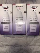 Eucerin Daily Facial Loction 1.7oz x3 Bottles...
