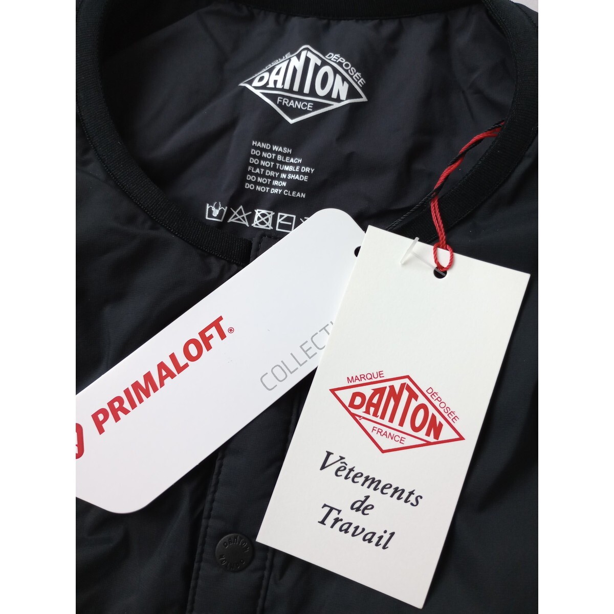 Danton Insulation Jacket Inner Down Primaloft Bla… - image 4