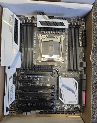 ASUS X99-DELUXE LGA2011-v3-ATX Mainboard UNGETESTET/DEFEKT
