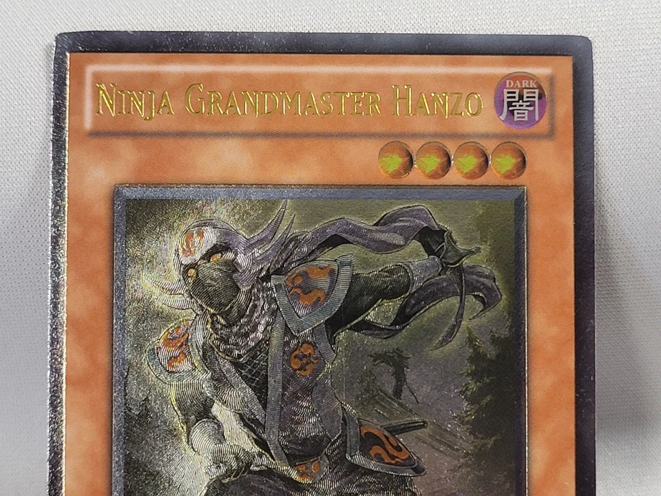 YuGiOh TCG Ultimate Rare Ninja Grandmaster Hanzo ORCS-EN029 1st Edition LP - Image 3 of 4