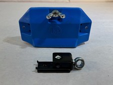 Latin Percussion Jam Block with Bracket High Pitch Blue LP1205