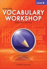 Vocabulary Workshop Level B - Paperback, by Shostak - Acceptable n