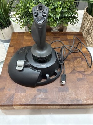 Microsoft Sidewinder Precision 2 Flight Joystick USB Untested