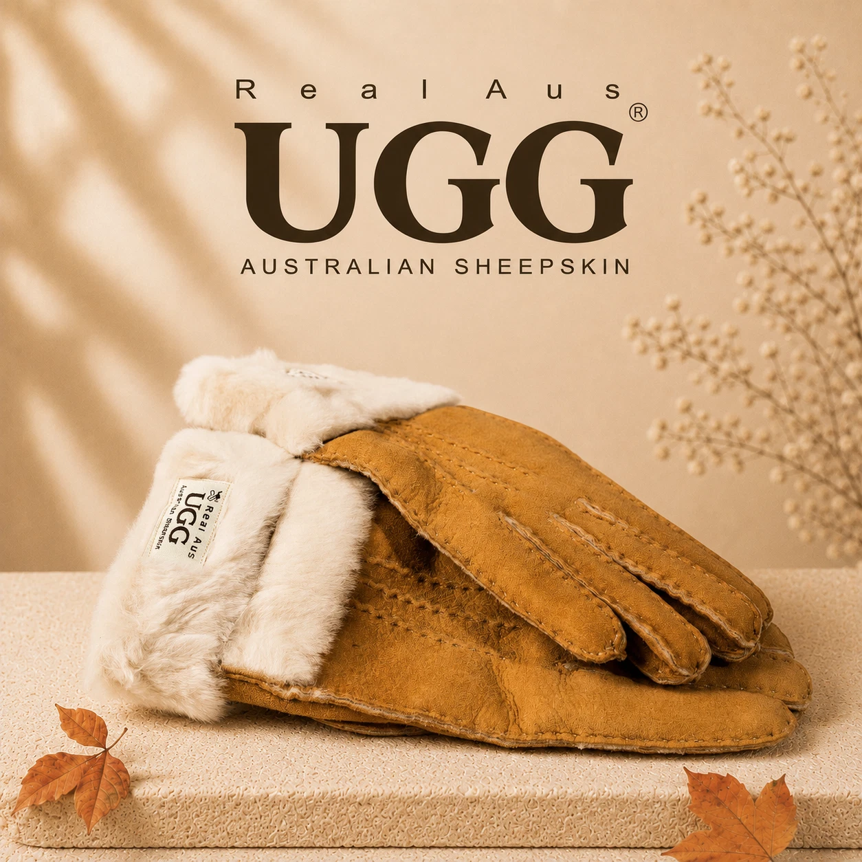 Women's Sheepskin Gloves image 5