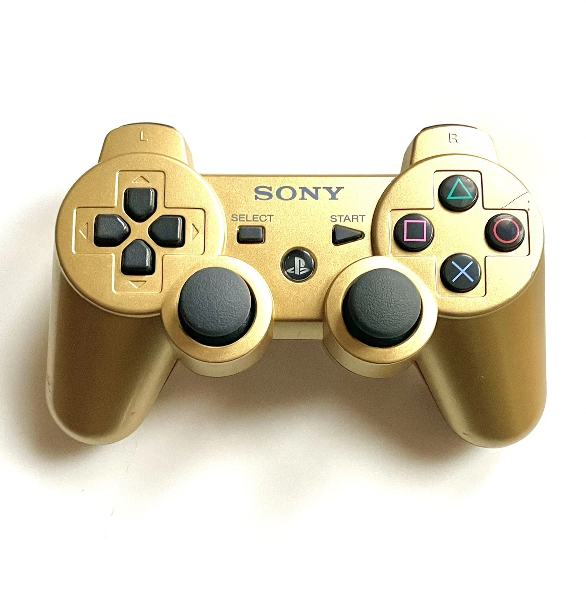 Gold Video Game Controllers for Sony PlayStation 3 for sale | eBay
