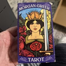 Tarot 78 cartes Morgan Greer 1979 avec boite collector d'origine et livret guide