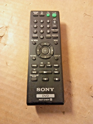 Sony RMT-D187P DVD Original Fernbedienung BE890