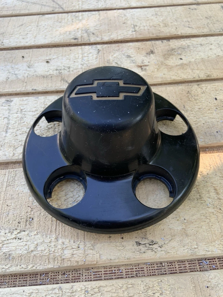 Cubierta central de llanta negra para Chevrolet S10 Blazer 1997-2004 97-04 Foto 3 de 4