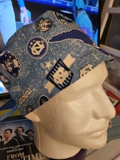 NORTH CAROLINA TAR HEELS Handmade SURGICAL SCRUB CAPS
