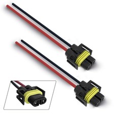 H11 H8 880 881 Wiring Harness Pigtail Sockets Female Connector for Headlights...