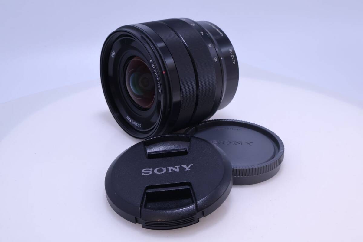 Excellent Condition SONY SEL1018 Wide Angle Zoom Lens E 10 18mm F4