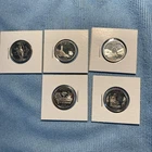 2003 FIVE PROOF Silver Quarters NICE!