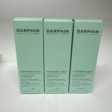 3 pk DARPHIN HYDRASKIN LIGHT HYDRATION ALL DAY SKIN HYDRATING CREAM GEL 0.5 OZ