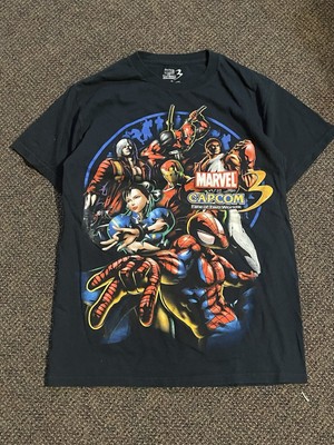 Marvel vs Capcom Fate of Two Worlds 3 Graphic T-Shirt Sz Small