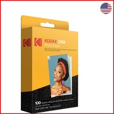 2x3 ZINK Photo Paper - 100 Sheets, Waterproof Tear-Resistant Quality