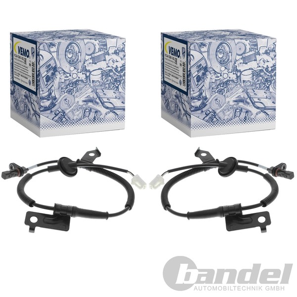 2X Vemo ABS-SENSOR Raddrehzal Hinten Passend FüR Hyundai Grandeur Sonata-image