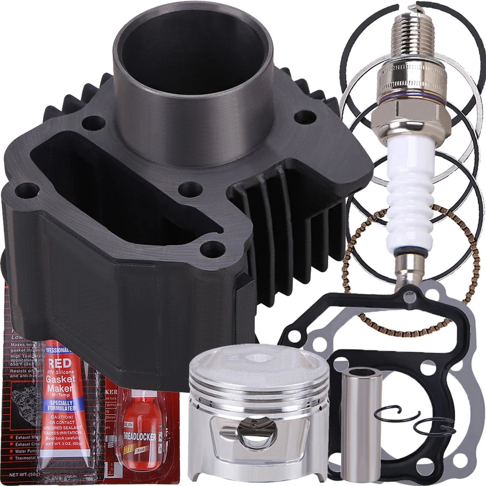 Cylinder Rebuild Top End Kit Yamaha 80cc Badger Raptor Grizzly Moto-4 80 YFM80 - Image 3 of 4