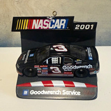 NASCAR 2001 3 Goodwrench Service Plus Diecast Racecar Black w/ Display Base