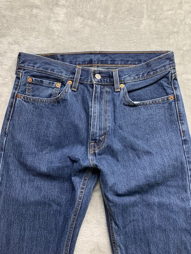 Levis 505 Jeans Herren 32x36 Blau Denim Straight Leg (M711) - Bild 3 von 8