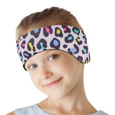 Swimming Headband with Earplugs for Kids Adults Water Protection Gear