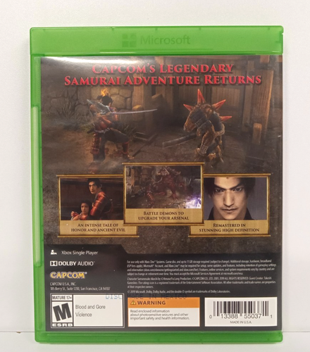 Onimusha: Warlords (Microsoft Xbox One) - Free Shipping, Nice Shape! - Picture 2 of 8