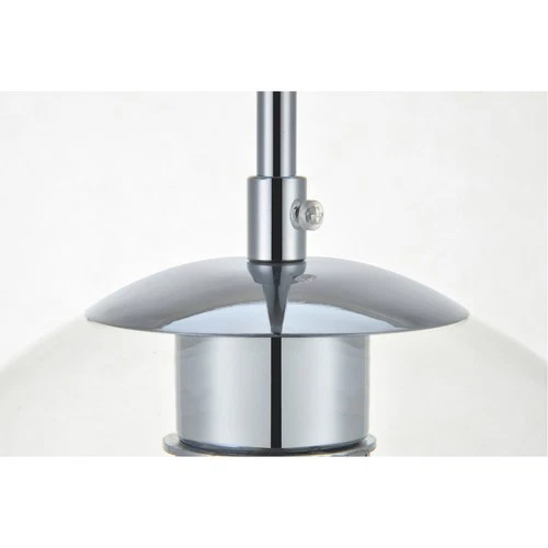 Living District LD2226C Baxter 5 Light 18.1 inch Chrome Pendant Ceiling Light - Picture 3 of 5