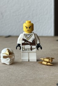Lego Ninjago Zane ZX Minifigure 2012 The Rise of the Snakes 9445 9449 OG RARE