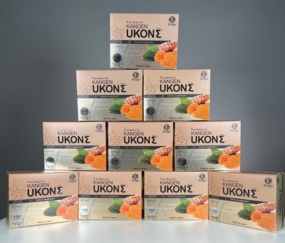 10 Boxes Turmeric Kangen Ukon Turmeric ENAGIC 100 Vegan Softgels  Exp 09/2028