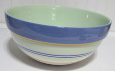 Pfaltzgraff  Summer Breeze  12" Round Striped Mixing Bowl