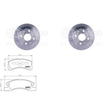 Kits de frein Daihatsu CUORE