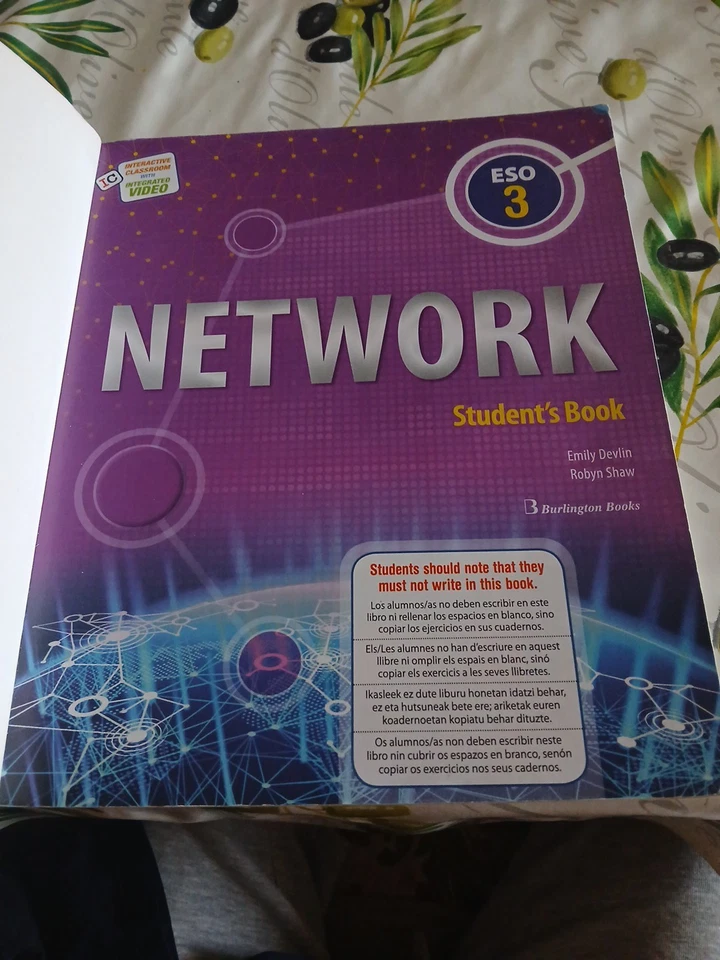 NETWORK 3ºESO. STUDENT'S BOOK 2019. NUEVO. Envío URGENTE. LIBRO DE TEXTO - Imagen 2 de 3