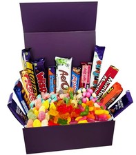 Mega Chocolate and Sweets Hamper - Delicious Chocolate Bars Presented Well in...