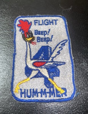 Circa Mid 1960s 4th Flight Student Training Squadron Patch Roadrunner VG Used