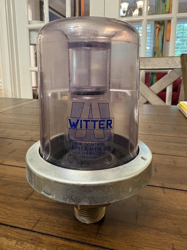 Vintage (New Old Stock) Witter  Pneumatic Air Control Model WS-120  Original Box