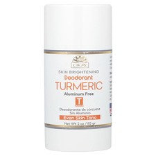 Skin Brightening, Aluminum Free Deodorant, Turmeric, 2 oz 85 g 