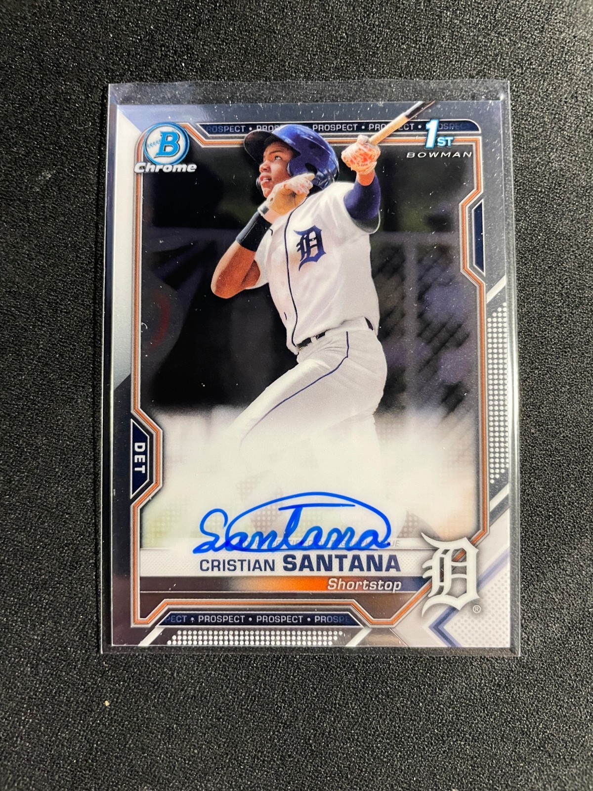2021 Bowman Chrome CRISTIAN SANTANA 1st Bowman Auto #CPA-CS