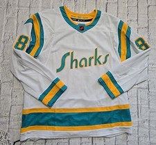 Brent Burns#88 San Jose Sharks NHL Adidas Reverse Retro 2.0 Jersey SZ 54 NWT