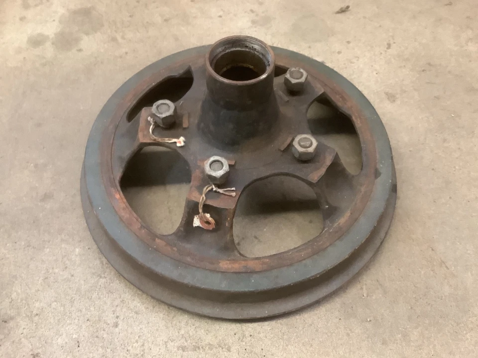 1932 1933 1934 Ford MODEL B V8 Front Brake Drums Hubs OEM USED SOLID - Image 3 of 4