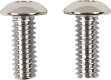 Drag Specialties Points Cover Bolt Kit Knurled Heads Chrome #173764