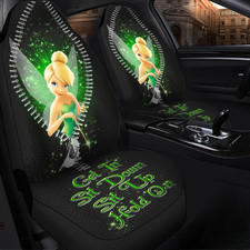 Tinker Bell Get In Sit Down Shut Up Hold On Car Seat Covers Set Of 2 Tinker Bell Get In Sit Down Shut Up Hold On Car Seat Covers Set Of 2