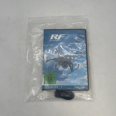RealFlight RF 7.5 RC Flight Simulator w/wireless USB Slt Dongle and Game Works