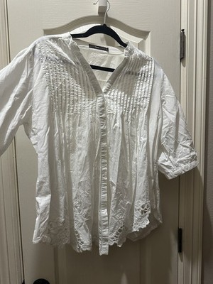 Anthropologie Azel Hazel Hazel Haze Tunic  Womens Large  Lace top Hobo Hippie